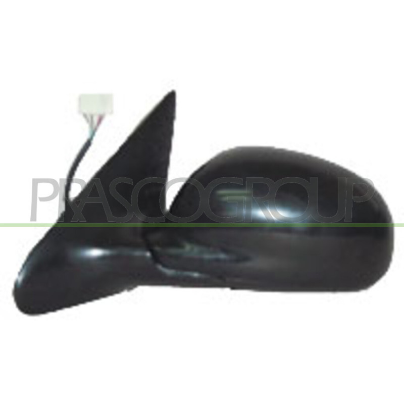 Rétroviseur électrique à peindre avec apprêt côté chauffeur