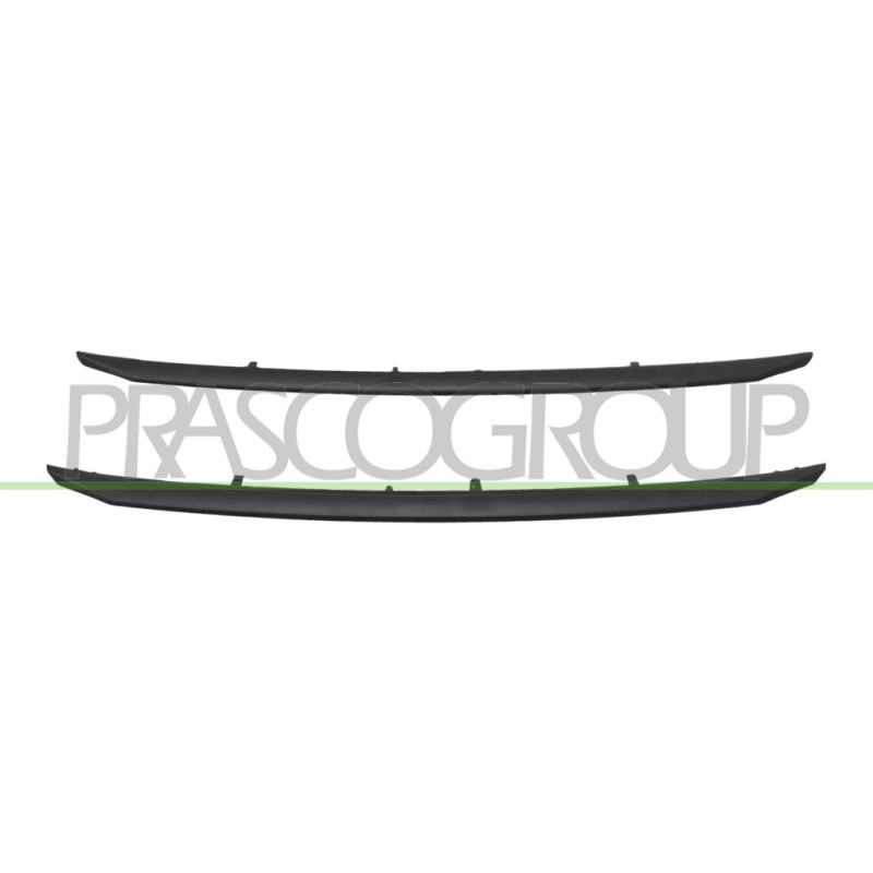 Moulure noire pour grille de calandre