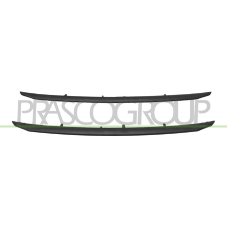 Moulure noire pour grille de calandre