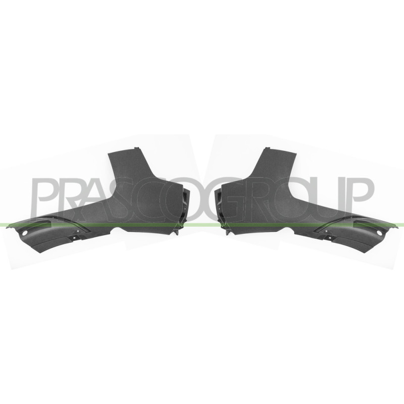 Jeu De Spoiler De Pare-Chocs Avant (Droit+Gauche)