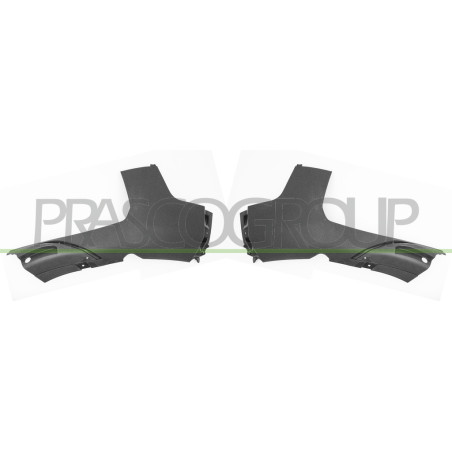 Jeu De Spoiler De Pare-Chocs Avant (Droit+Gauche)