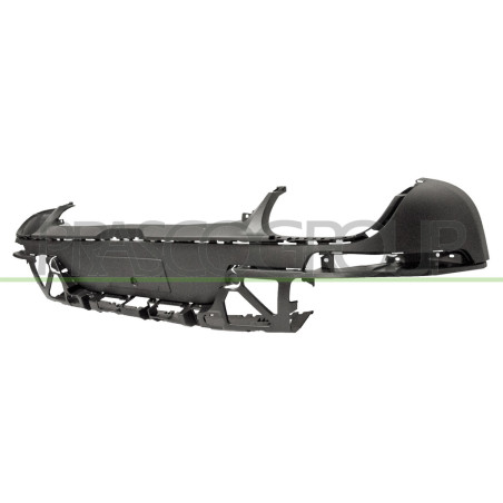 Pare-chocs arrière inférieur noir