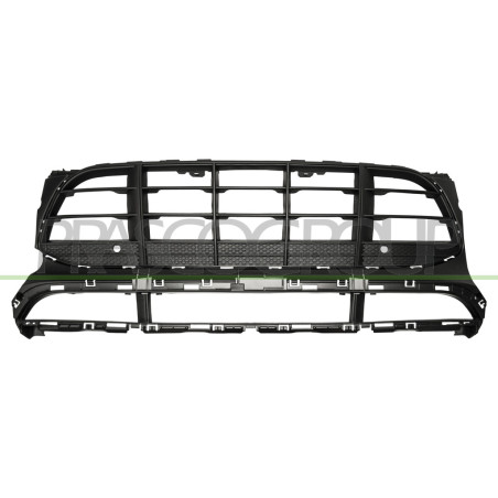 Grille centrale de pare-chocs avant noir