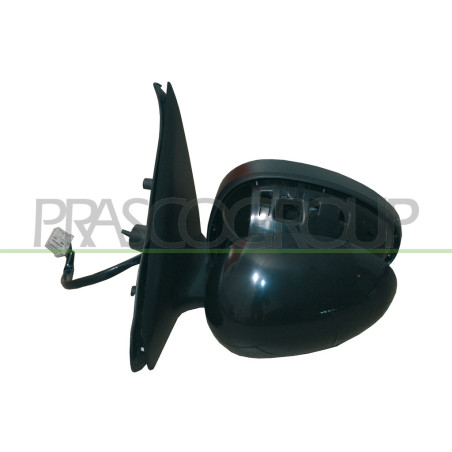 Rétroviseur électrique noir côté chauffeur