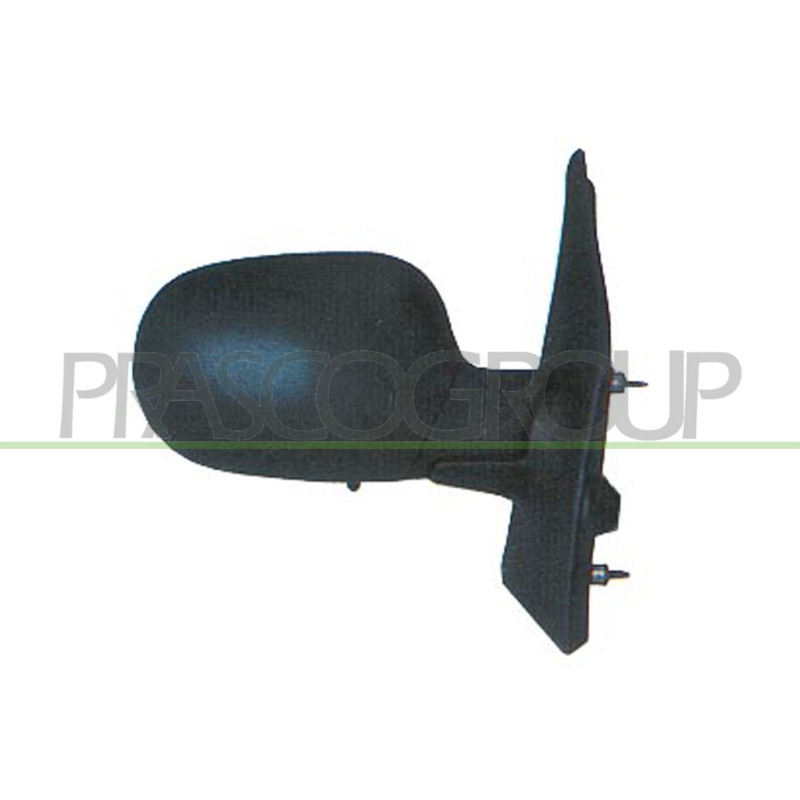 Rétroviseur électrique noir côté passager