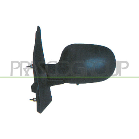 Rétroviseur électrique noir côté chauffeur