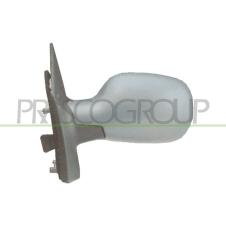 Rétroviseur manuel à peindre avec apprêt côté chauffeur