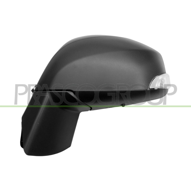 Rétroviseur électrique noir côté chauffeur