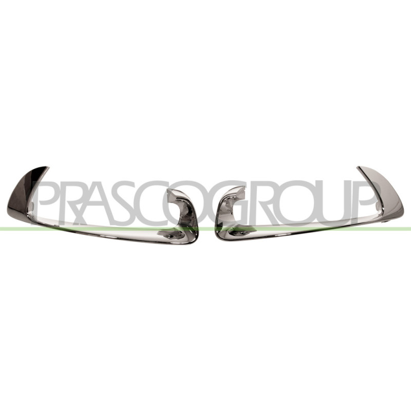 Jeu De Enjoliveur Antibrouillard Chromee(Droit+Gauche)