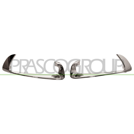 Jeu De Enjoliveur Antibrouillard Chromee(Droit+Gauche)