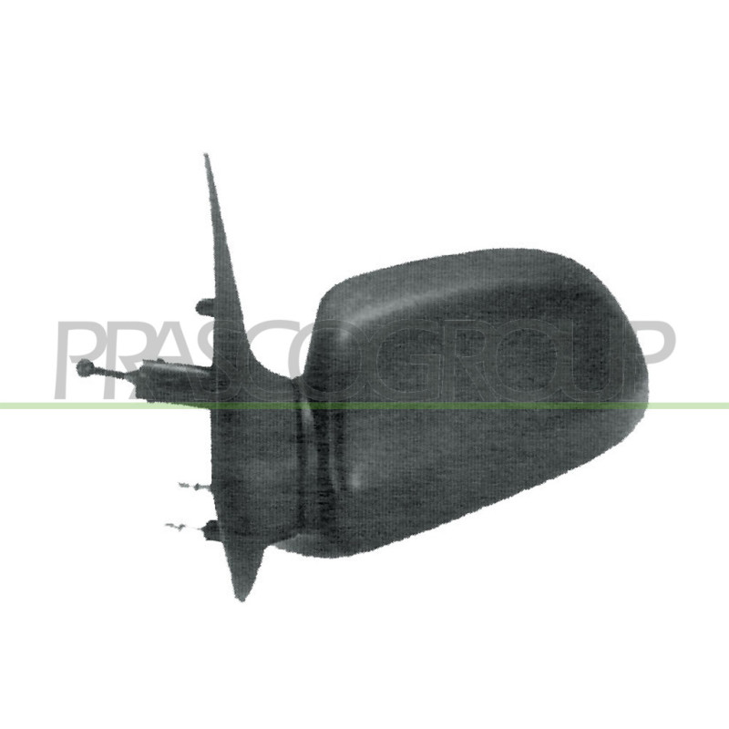 Rétroviseur électrique noir côté chauffeur