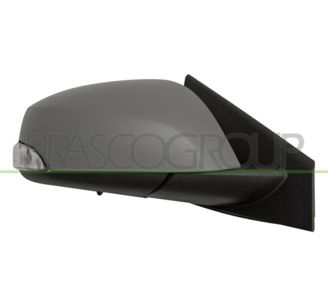 Rétroviseur électrique, rabattable électriquement, à peindre avec apprêt