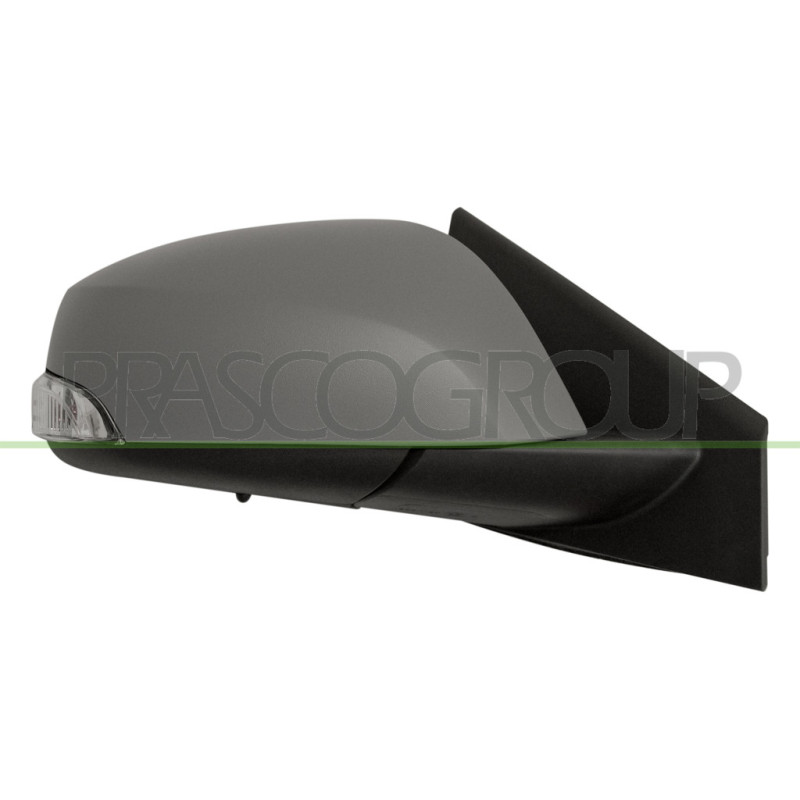 Rétroviseur électrique, rabattable électriquement, à peindre avec apprêt