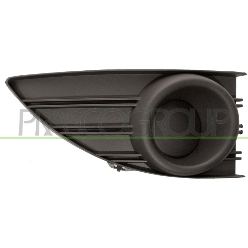 Grille noir de pare-chocs avant côté passager