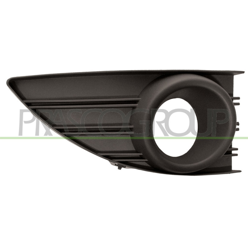 Grille noir de pare-chocs avant côté passager