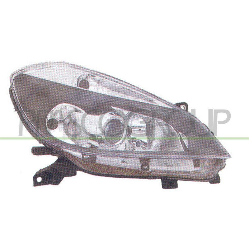 Phare Gauche Xenon/2Ds-H7+H7-Electrique Sans Moteur