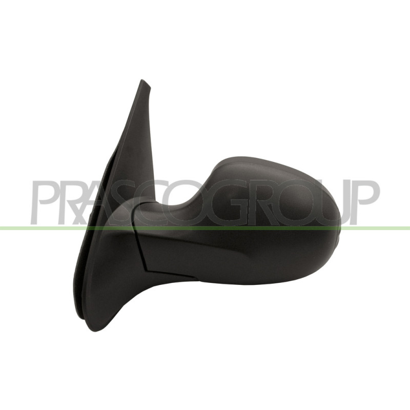 Rétroviseur électrique noir côté chauffeur