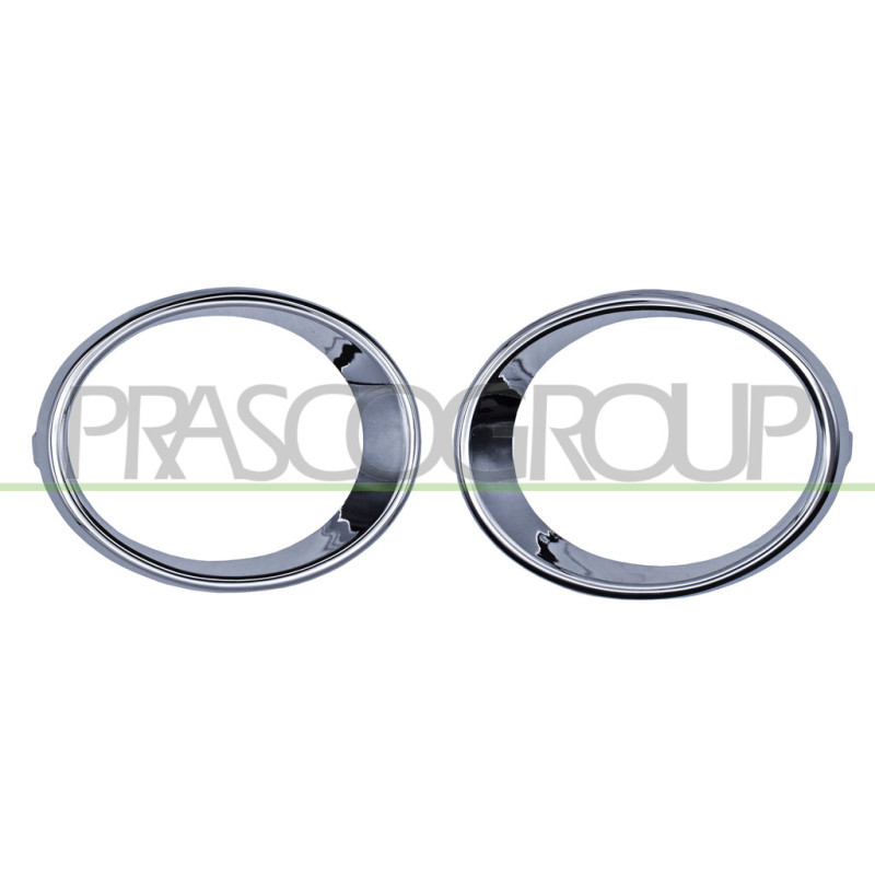 Jeu De Enjoliveur Antibrouillard Chromee(Droit+Gauche)