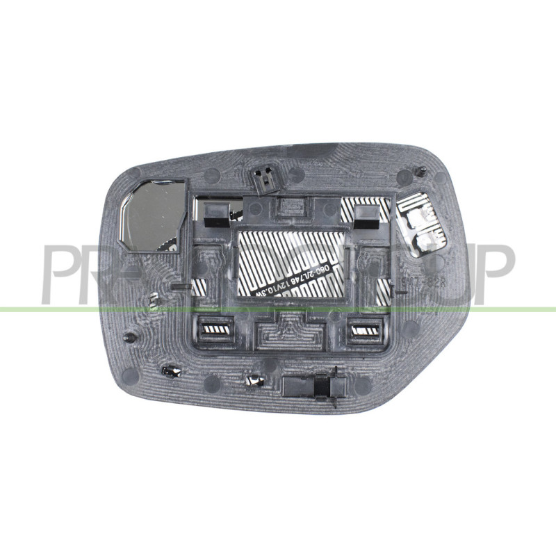 Glace de rétroviseur côté passager