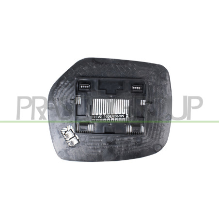 Glace de rétroviseur côté passager