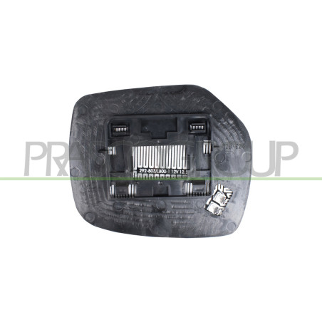 Glace de rétroviseur côté chauffeur