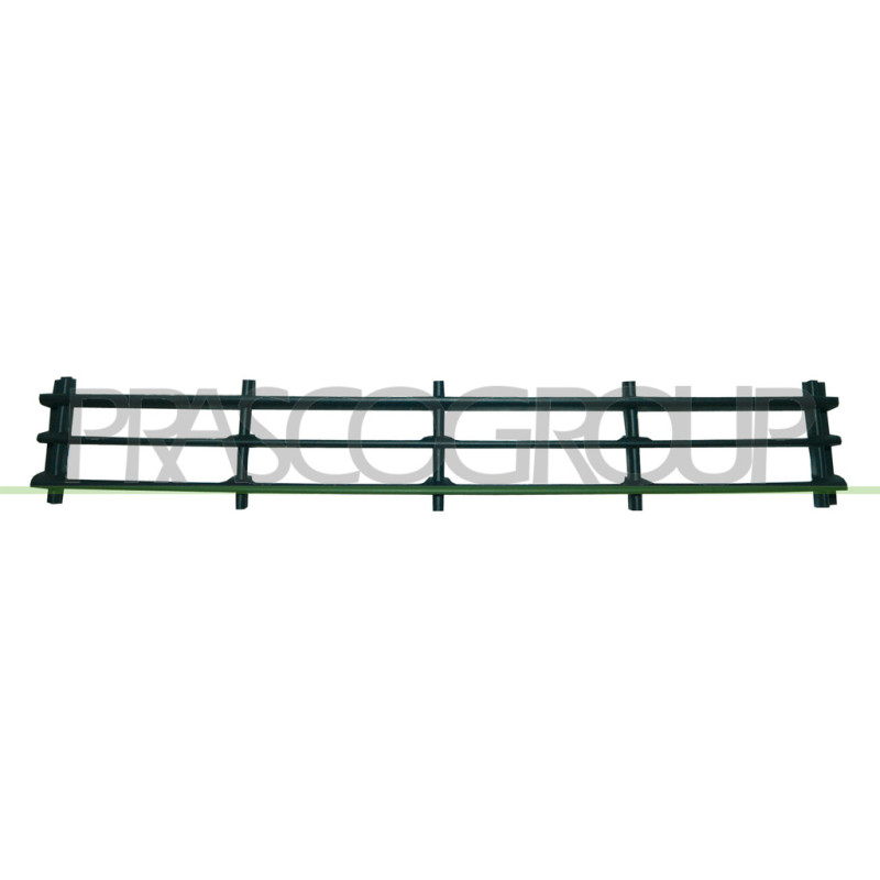 Grille centrale noire de pare-chocs avant