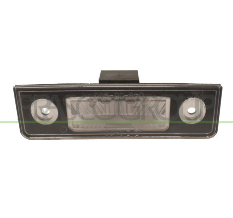 Feu de plaque de police arrière