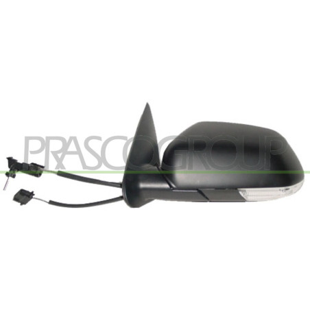 Rétroviseur manuel noir côté chauffeur