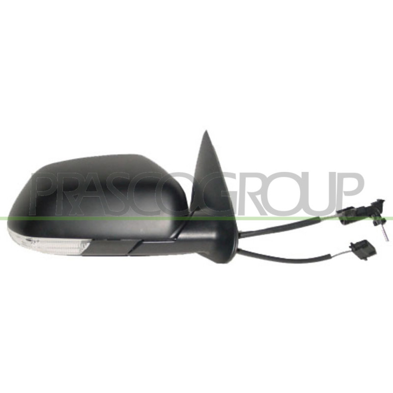 Rétroviseur manuel à peindre avec apprêt côté passager