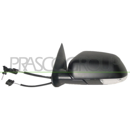 Rétroviseur manuel à peindre avec apprêt côté chauffeur