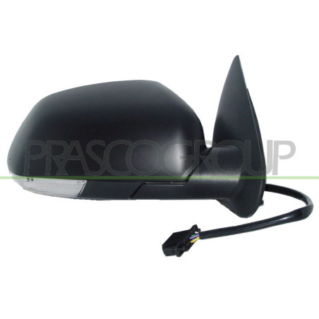 Rétroviseur électrique à peindre avec apprêt côté passager