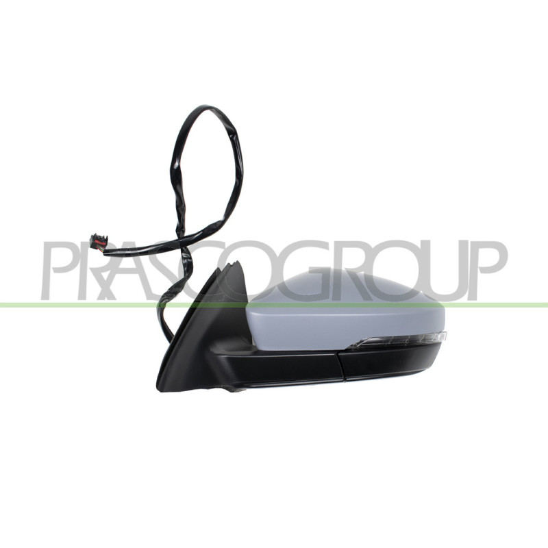 Rétroviseur électrique à peindre côté chauffeur