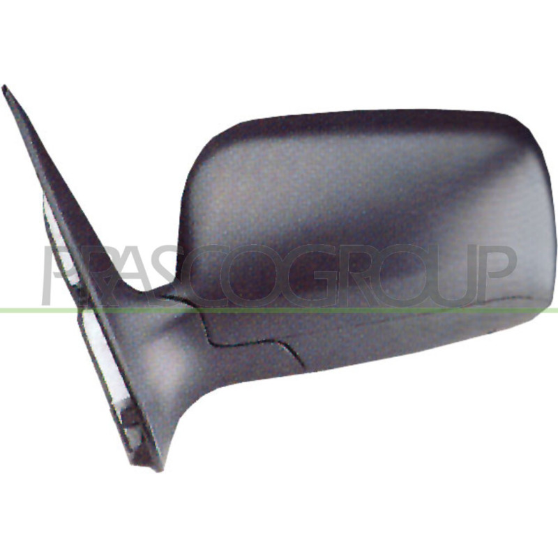 Rétroviseur électrique noir côté chauffeur
