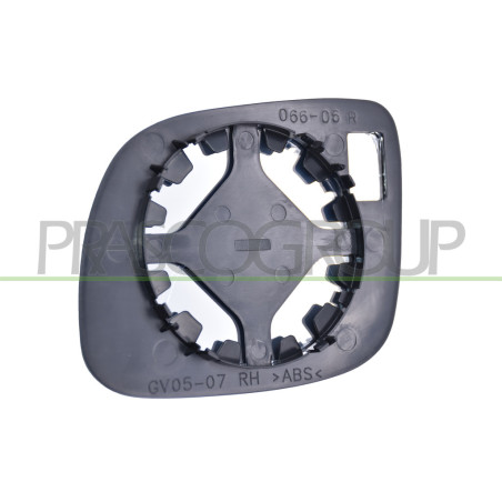 Glace de rétroviseur côté passager