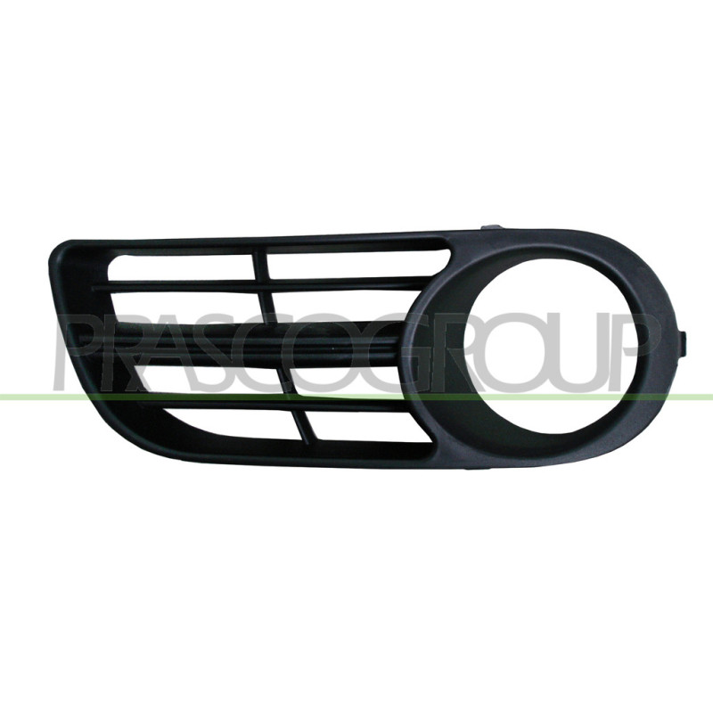 Grille noire de pare-chocs avant côté passager