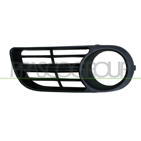 Grille noire de pare-chocs avant côté passager