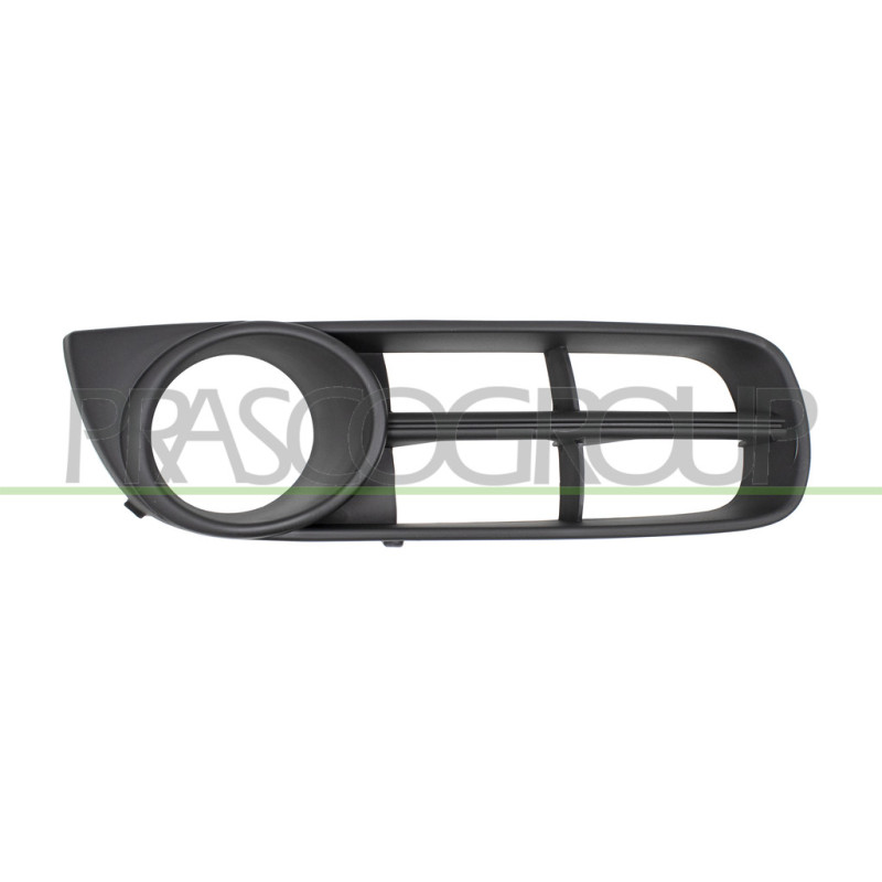 Grille noire de pare-chocs avant côté passager