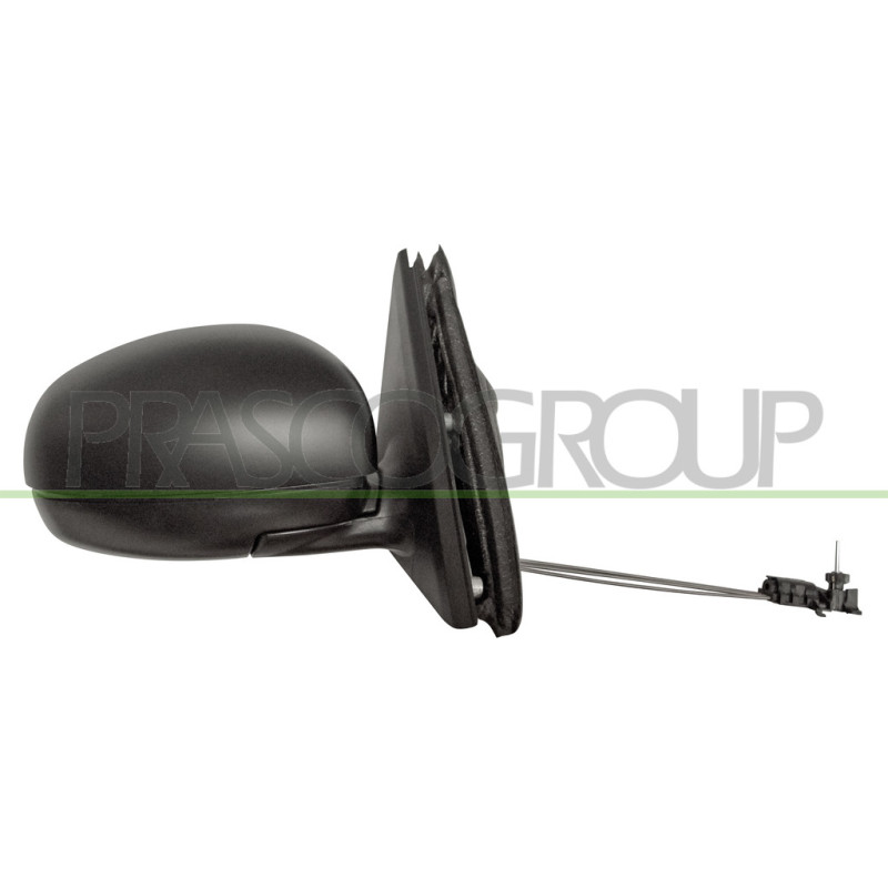 Rétroviseur manuel noir côté passager