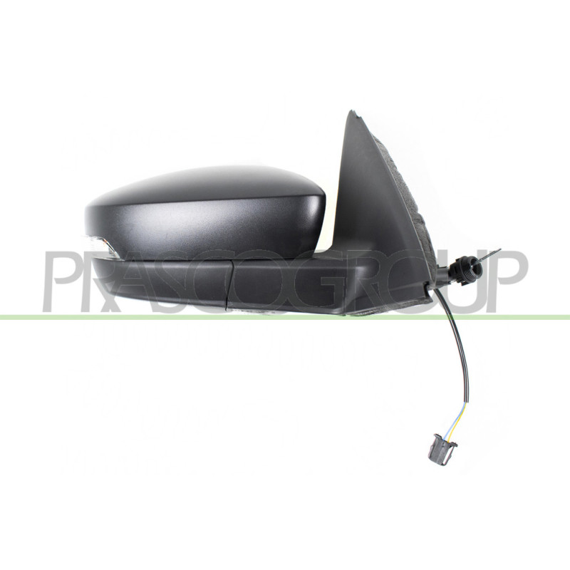 Rétroviseur manuel noir côté passager