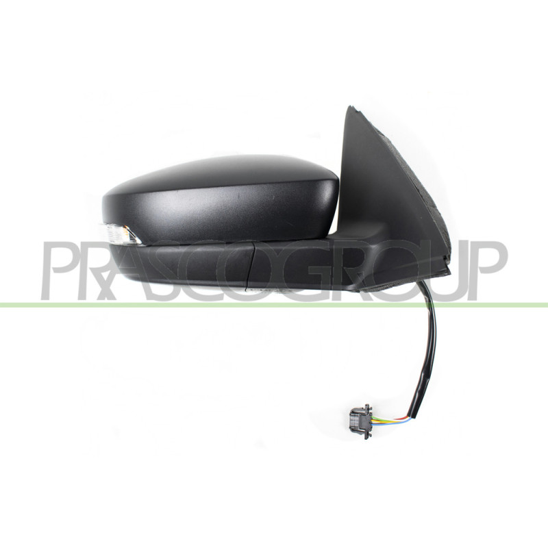 Rétroviseur électrique noir côté passager