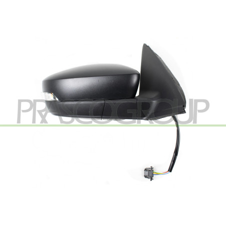 Rétroviseur électrique noir côté passager