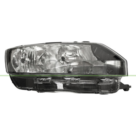 Phare Droit H7+H15 Electrique Avec Moteur