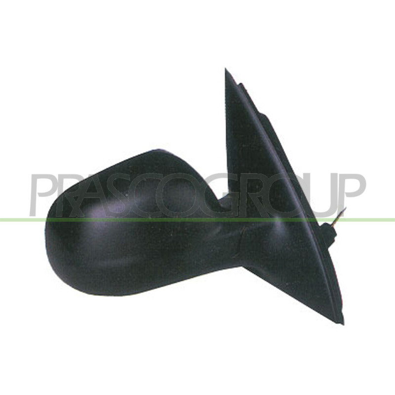 Rétroviseur manuel noir côté passager