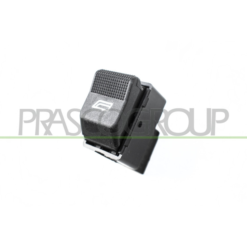 INTERRUPTEUR LEVE-VITRE NOIR-PORTE AVANT GAUCHE-5 BROCHES