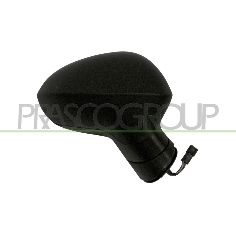 Rétroviseur électrique noir côté passager