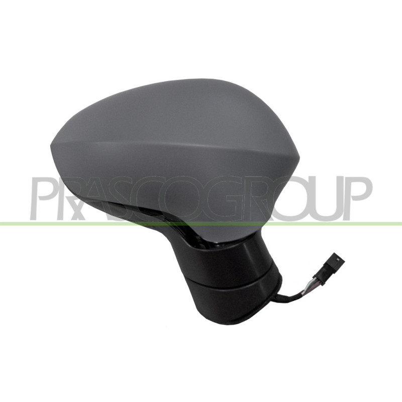 Rétroviseur électrique à peindre avec apprêt côté passager