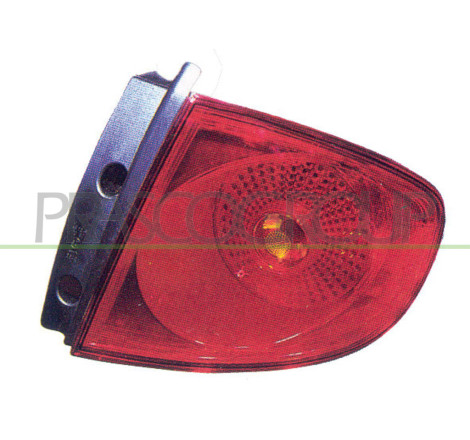 Feu d'aile arrière côté passager