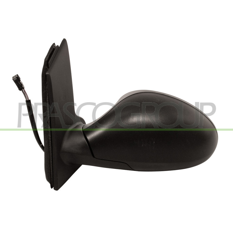 Rétroviseur électrique noir côté chauffeur