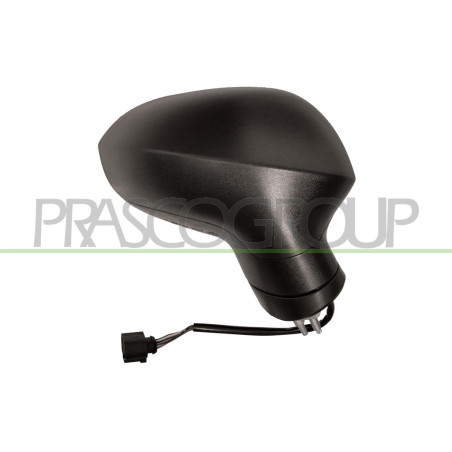 Rétroviseur électrique noir côté passager