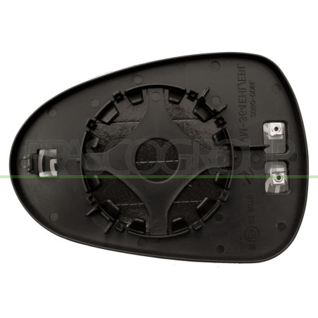 Glace de rétroviseur côté passager